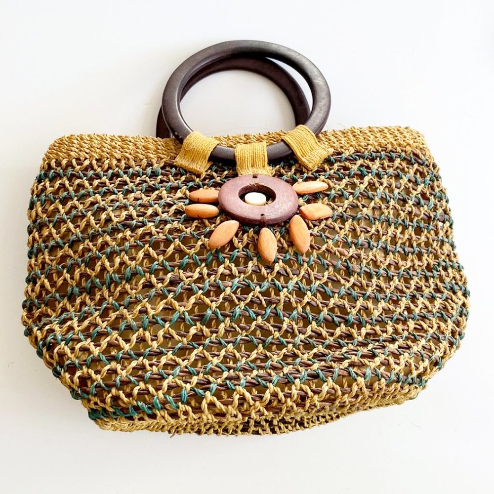 Beach Summer Handbag Hobo Tote Handmade